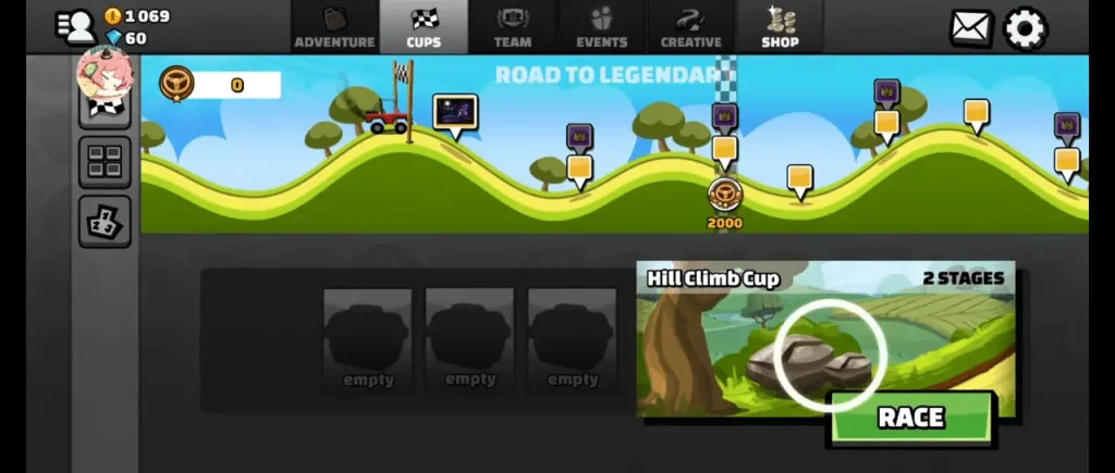 7 hill climb racing 2 mod menu