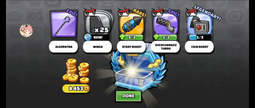 6 hill climb racing 2 mod